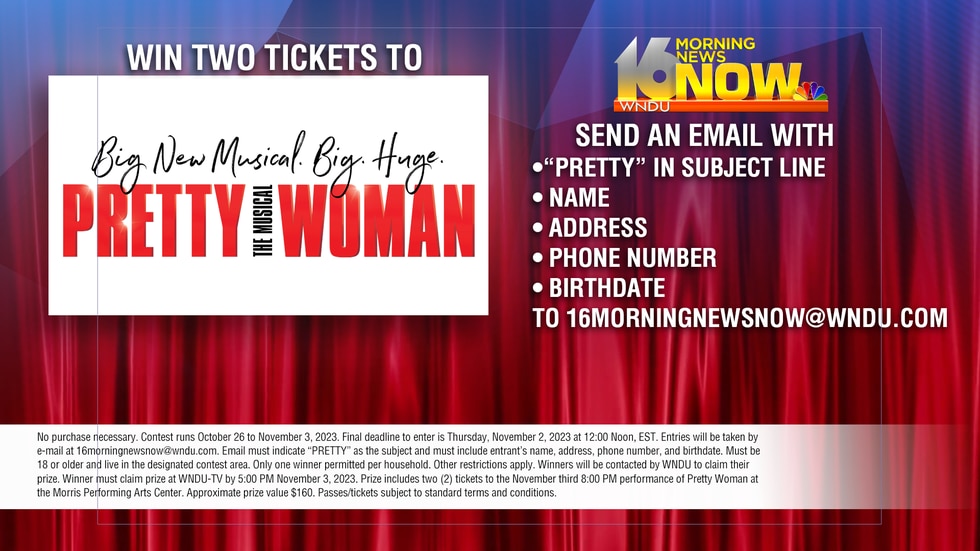 Win free tickets to ‘Pretty Woman: The Musical’ at the Morris Performing Arts Center!