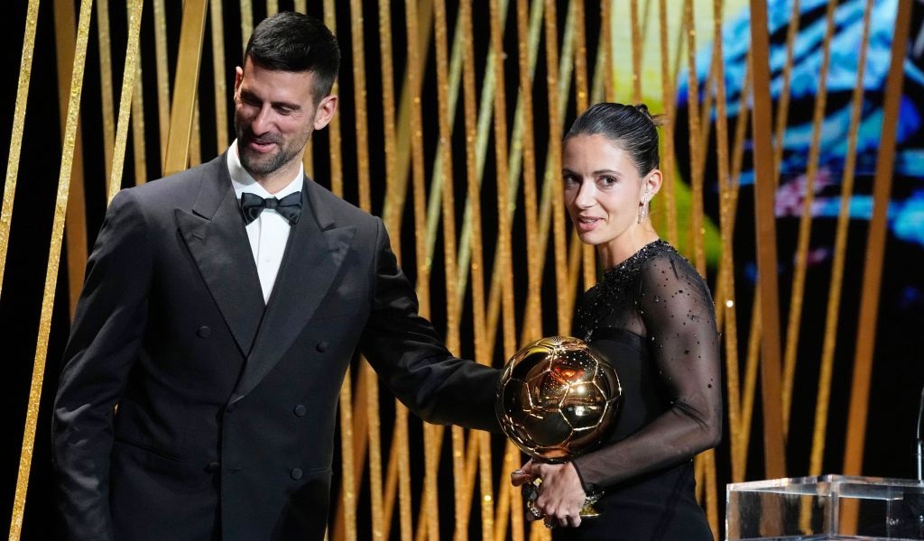 Novak Djokovic’s Ballon d’Or appearance slammed as ‘disrespectful’ amid online backlash