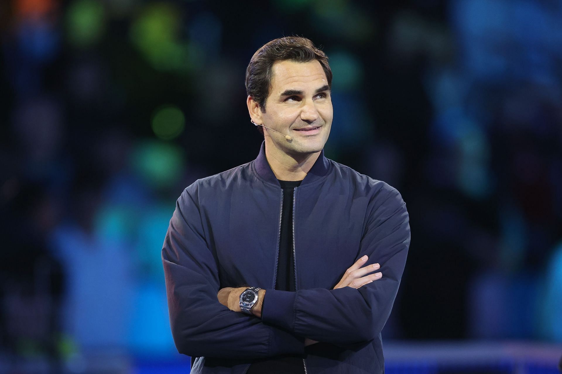 Roger Federer attends Rugby World Cup final with his mother Lynette, wife Mirka and their kids; cheers South Africa on their victory over New Zealand