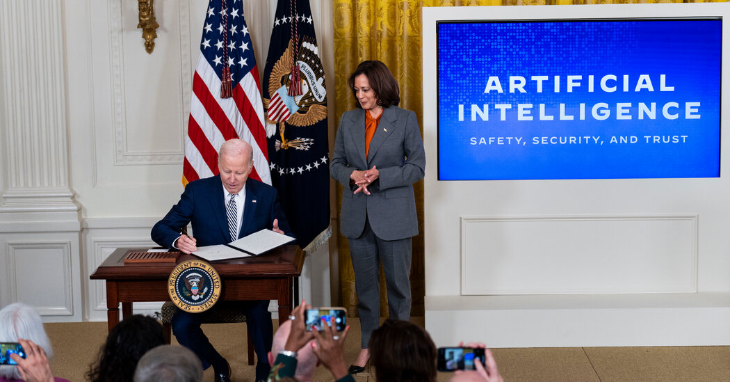 Biden Issues Executive Order to Create A.I. Safeguards