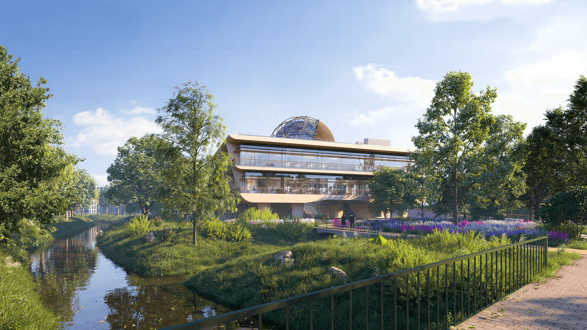 Foster + Partners unveils its master plan for the Ellison Institute of Technology