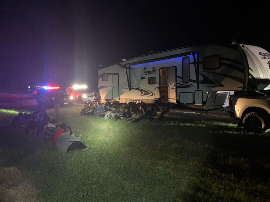 WCSO: 34 migrants found inside abandoned travel trailer