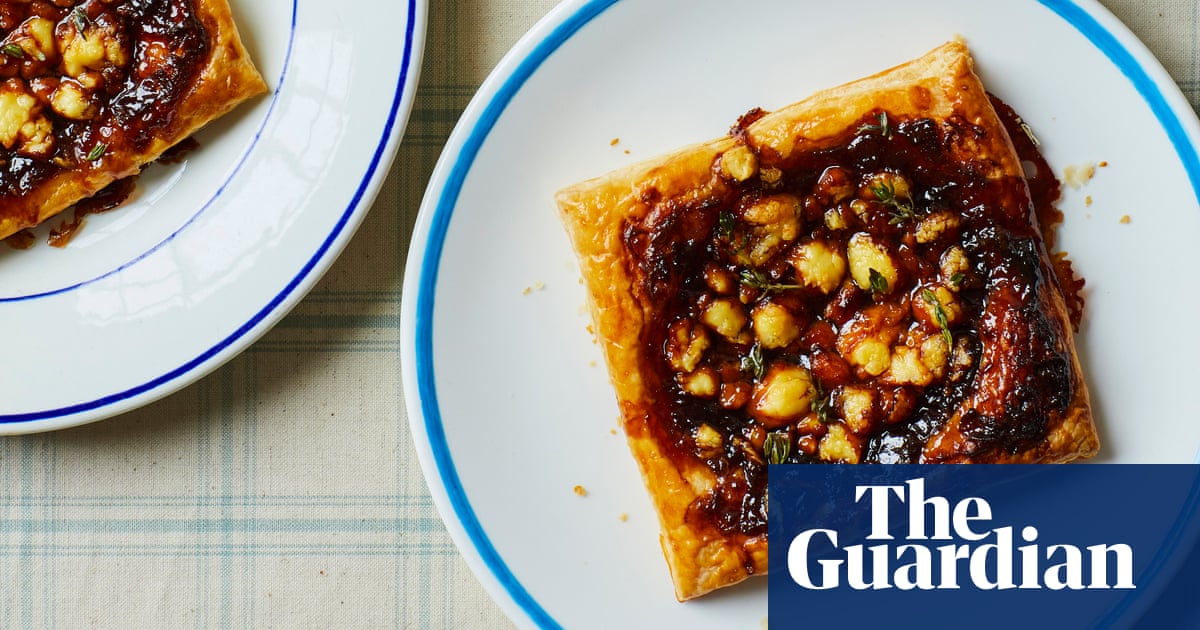 Rukmini Iyer’s quick and easy wensleydale and onion tarts