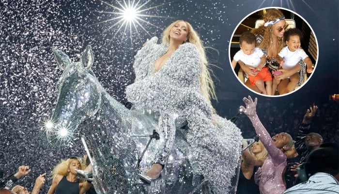 Beyoncé’s Twins Sir and Rumi Make a Rare Appearance in the Video for Her Renaissance Tour