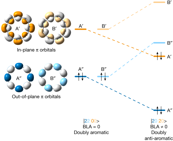 On-surface synthesis of a doubly anti-aromatic carbon allotrope