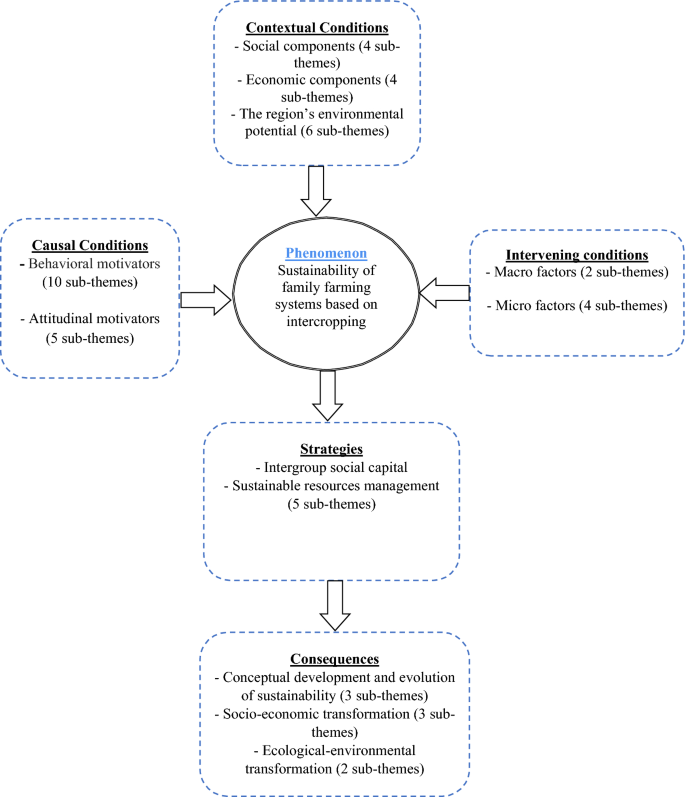 Strategic sustainability practices in intercropping-based family farming systems: study on rural communities of Iran