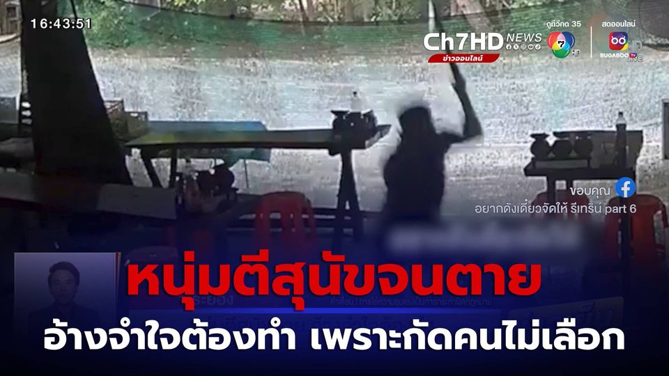 ข่าวหนุ่มตีสุนัขตาย อ้างจำใจต้องทำ เพราะกัดคนไม่เลือก จ.ระยอง