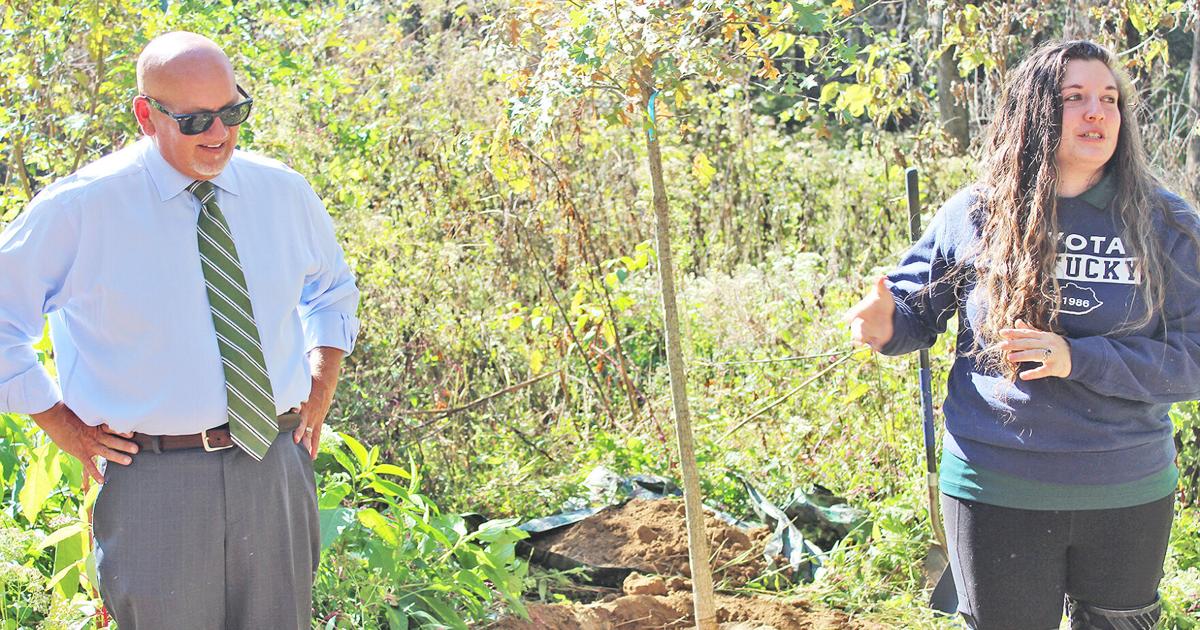 Hiking trail provides wildlife habitat