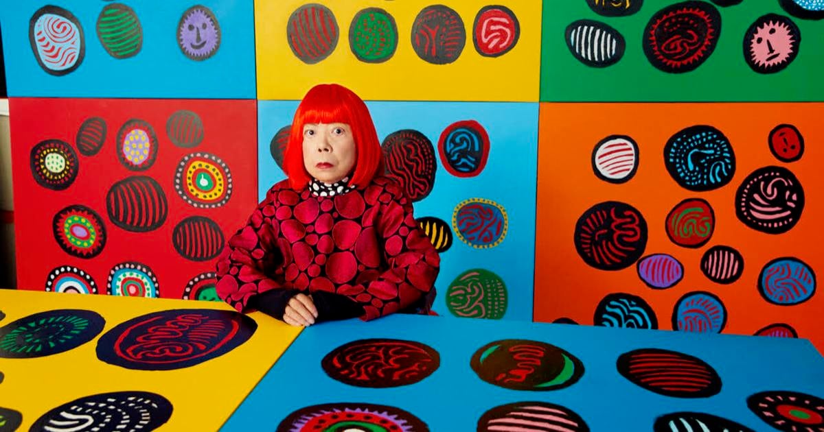 Yayoi Kusama’s “Infinite Love” at SFMOMA