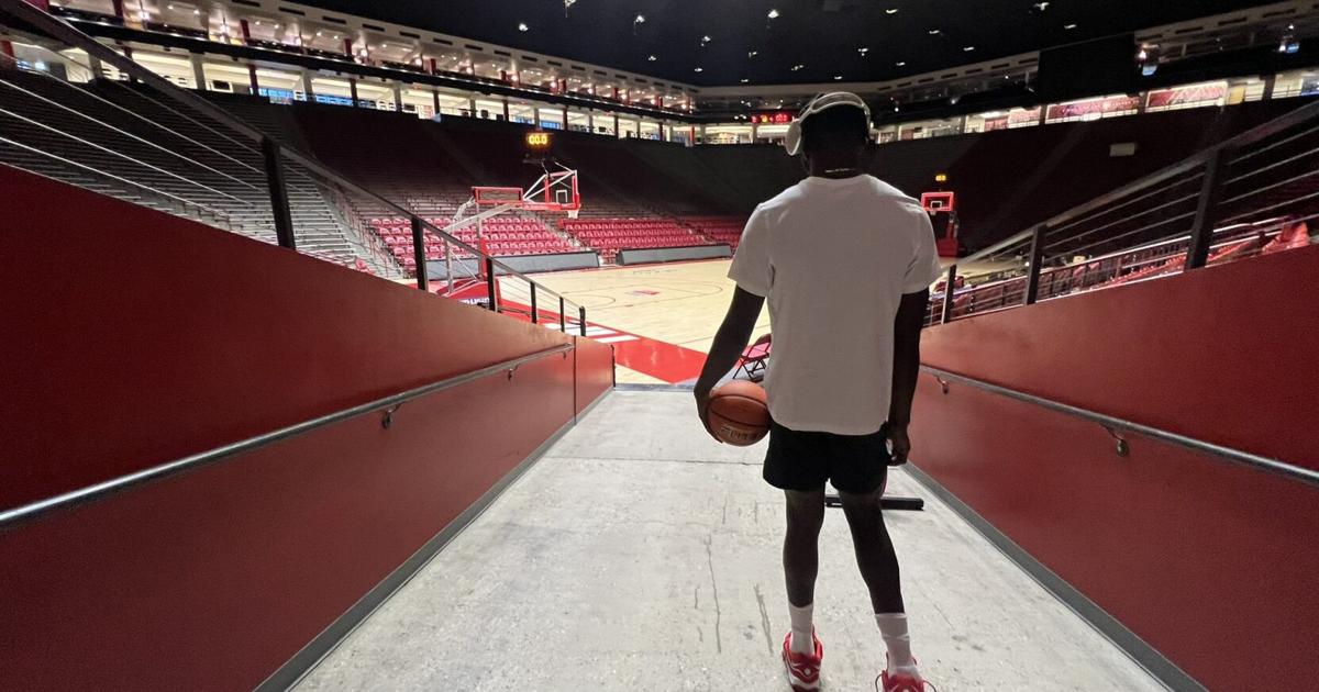 Nelly Junior Joseph, key Lobo basketball transfer, has arrived from Nigeria