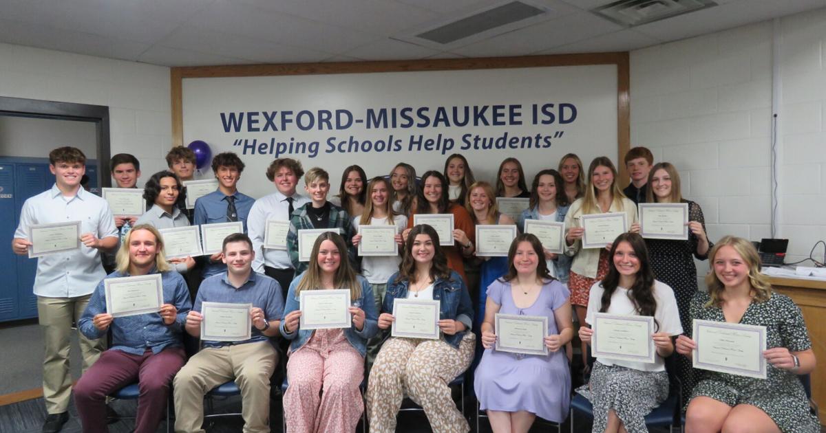 Wexford-Missaukee CTC inducts 47 students into the National Technical Honor Society