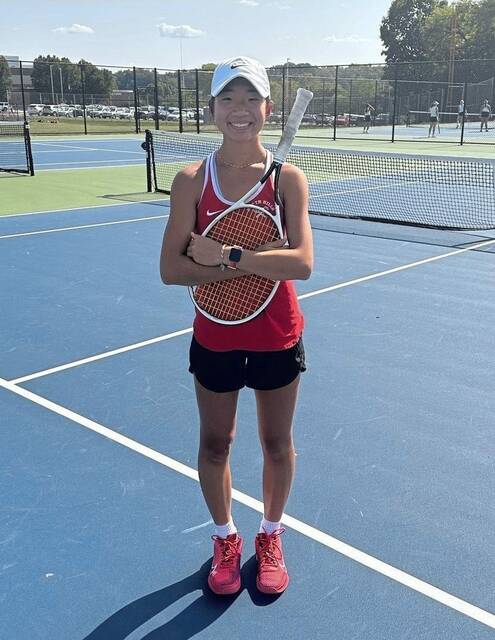 North Hills sophomore making music on, off tennis court