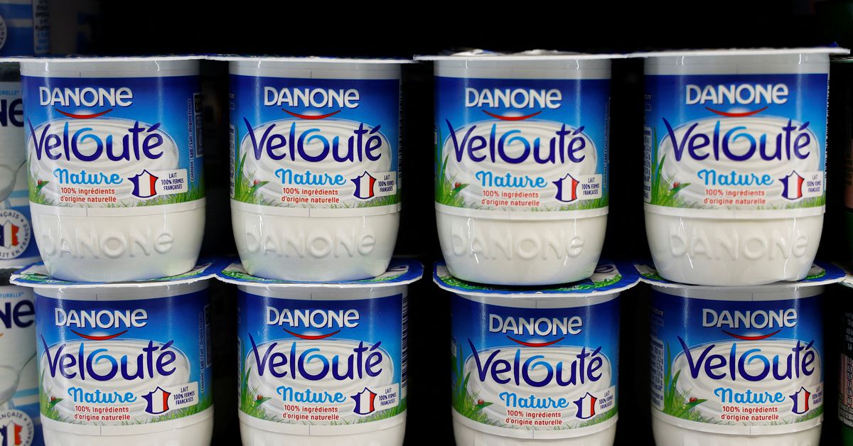 French food group Danone raises sales goal as Q3 sales beat expectations