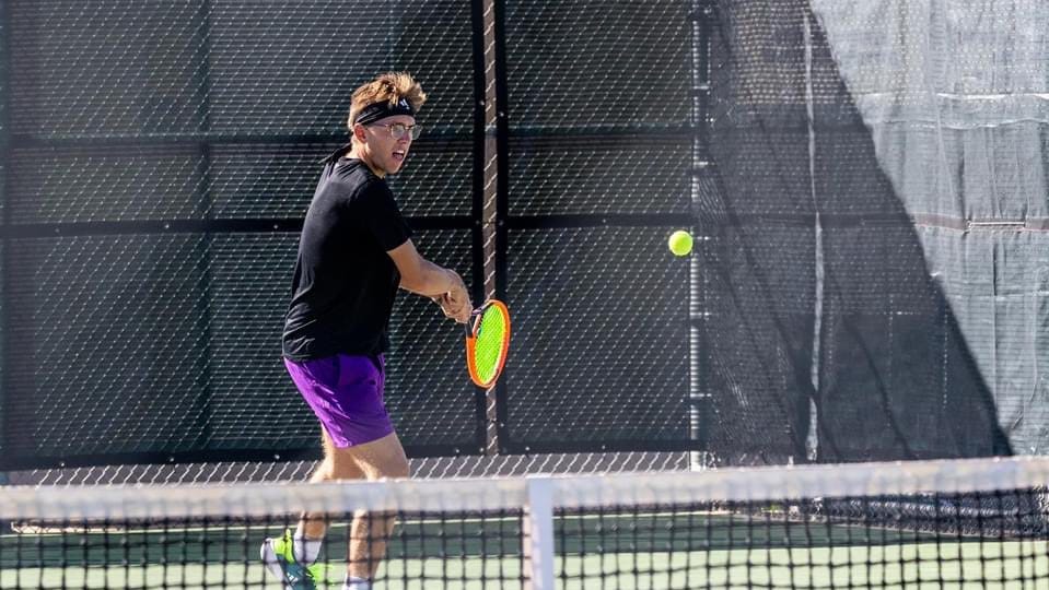 LET HIM COOK: Isaac Reynolds flourishing for Canyon tennis team