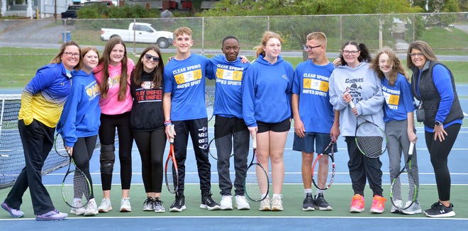 Unified Sports District 2 tennis tournament