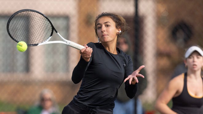 North Canton Hoover High School’s Tess Bucher wins OHSAA state girls tennis championship