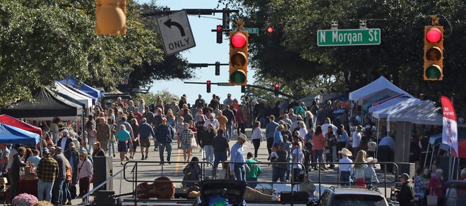 Thousands attend the 2023 Mush, Music & Mutts Festival in Shelby