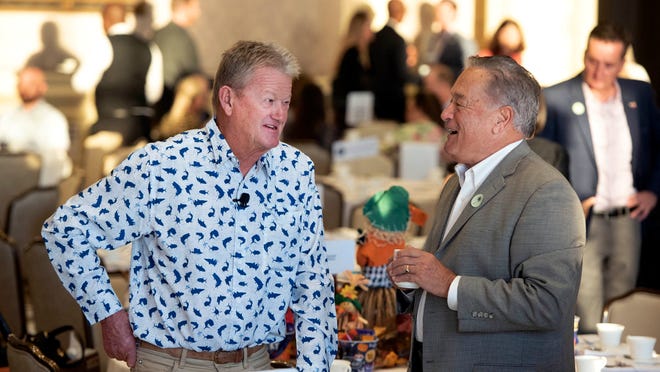 Conservationist/artist Guy Harvey and daughter discuss ocean conservation in Palm Beach