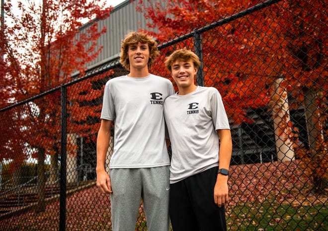 How a sibling rivalry inspired South Lyon East’s recent success in boys tennis