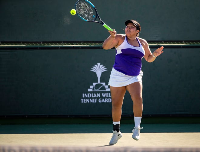 Girls’ DEL individual tennis finals in Indian Wells