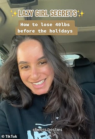 Fitness guru reveals ‘lazy girl’ way to lose weight