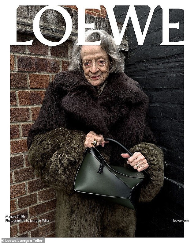 Dame Maggie Smith, 88, sends fans wild with new Loewe campaign