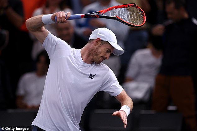 Andy Murray booed by crowd at Paris Masters for smashing his racket