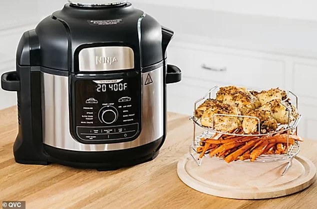 Save 21% on a giant Ninja Foodi poressure cooker and air fryer on QVC