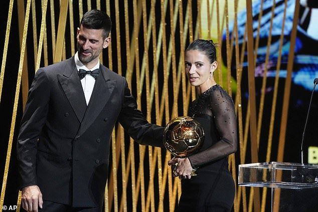 Djokovic’s presentation of Women’s Ballon d’Or called ‘utter DISGRACE’