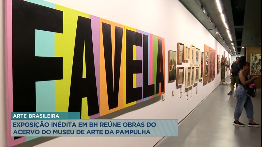 Exposição na Casa FIAT de Cultura em BH reúne obras do Museu de Arte da Pampulha