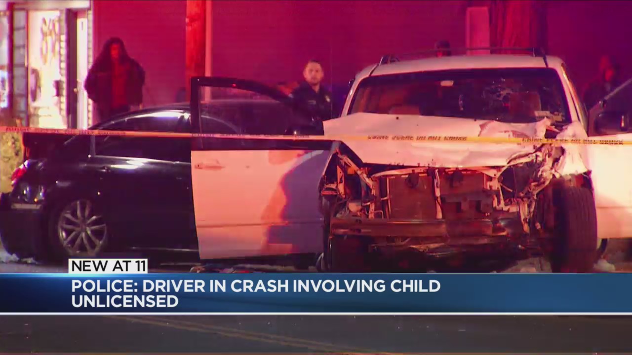RPD: Driver faces violations after crash with child in car