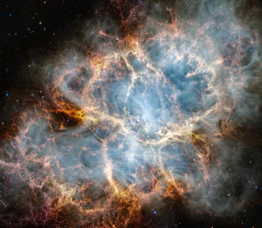 JWST snaps silky new picture of the Crab Nebula