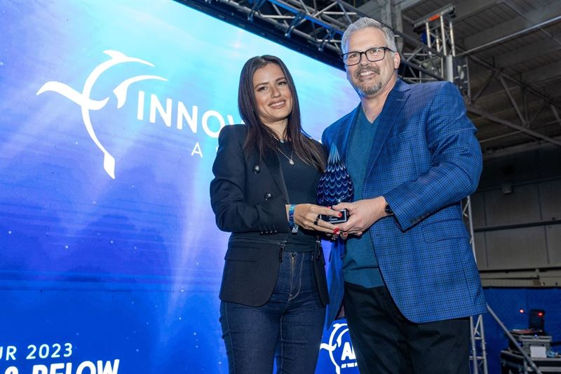 Eco Wave Power Receives the Innovation Award from AltaSea at the Port of Los Angeles, as it Strides towards its First U.S. Based Wave Energy Project