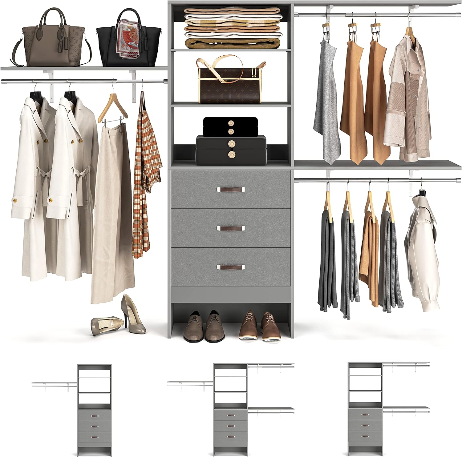 10 Most Popular Drawer Closet Systems for 2023