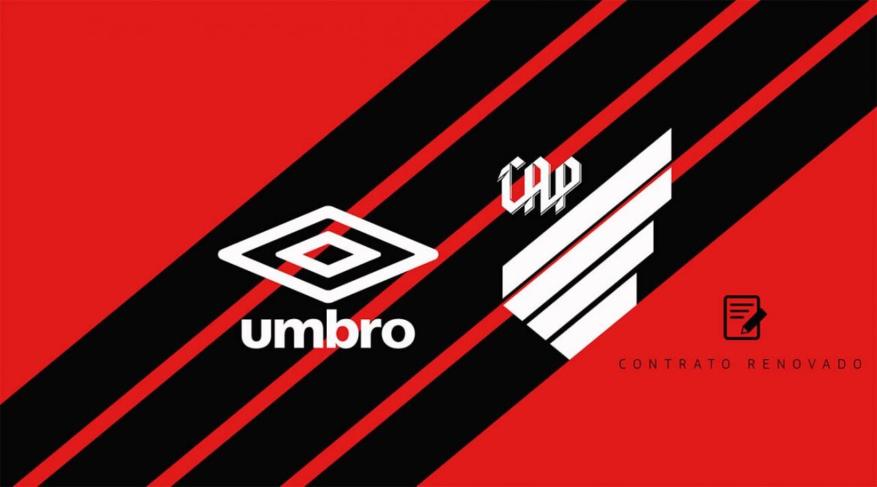 Umbro e Athletico marcam a relação de patrocínio mais longeva do futebol brasileiro