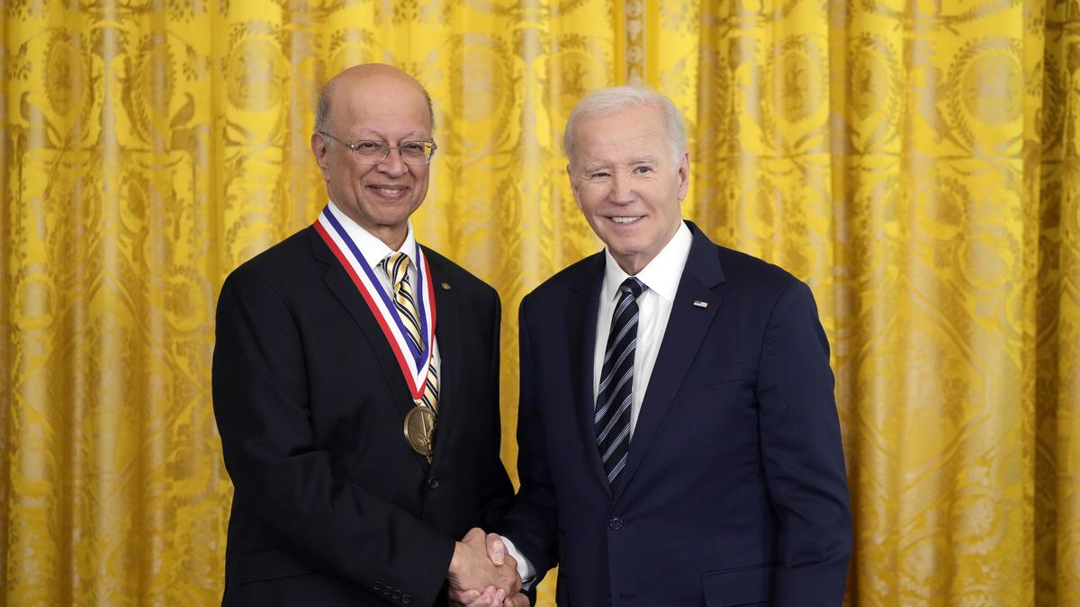 President Biden presents National Medal for Technology & Innovation to Indian-American scientist Ashok Gadgil