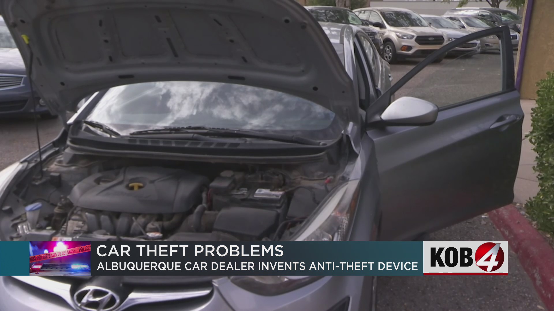 Auto dealer invents device to deter car thieves