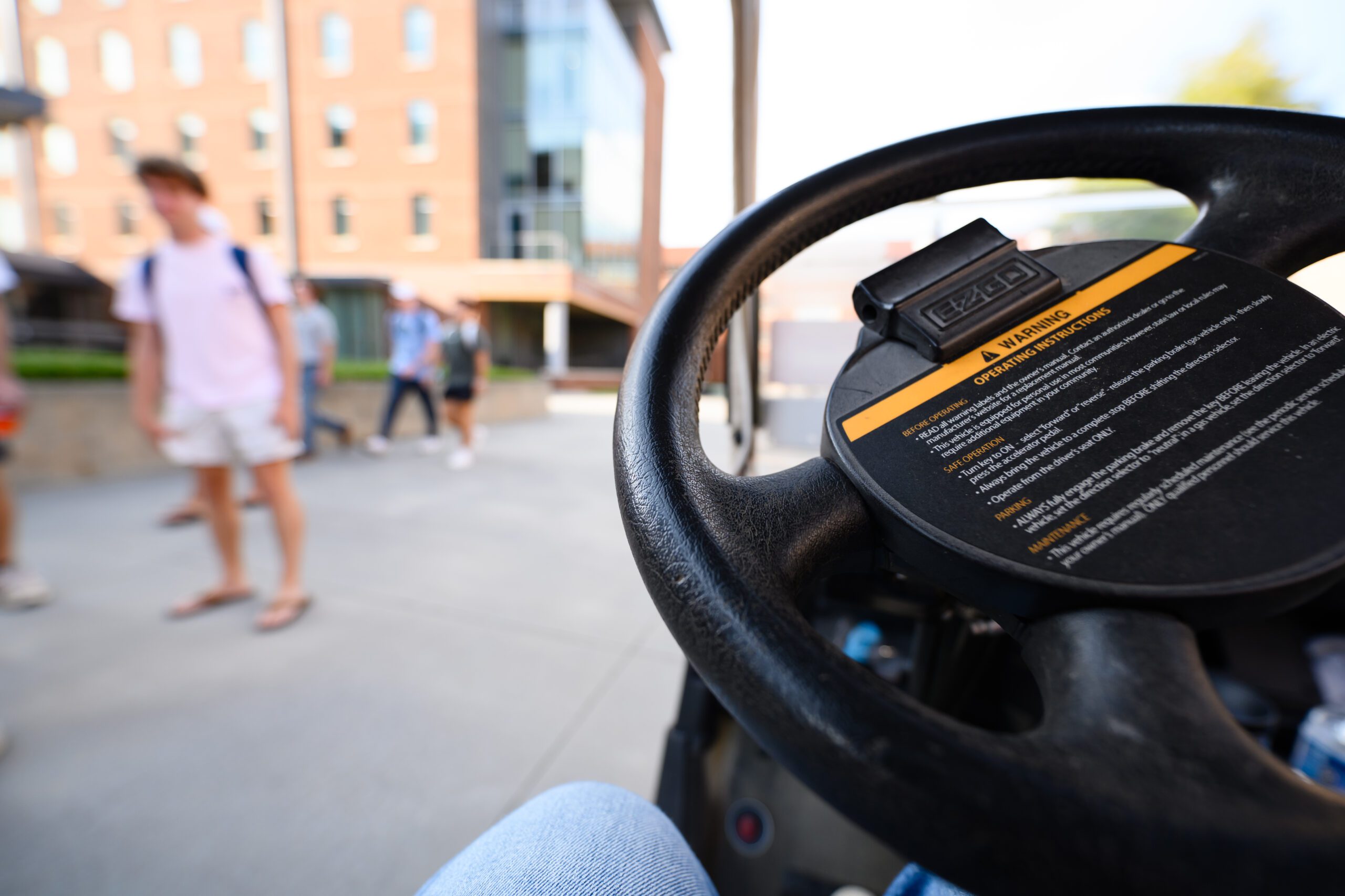 Public Safety: Safely operate and maintain golf carts on campus