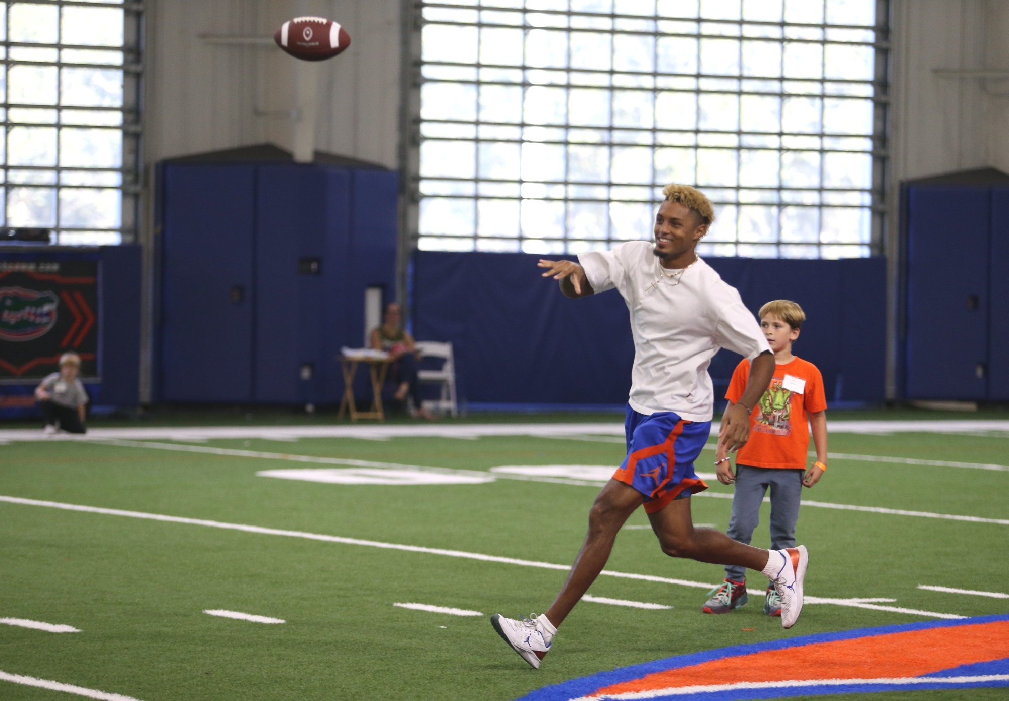 Gators, Kids Win Big as Climb for Cancer’s Sports Camp Returns to Campus