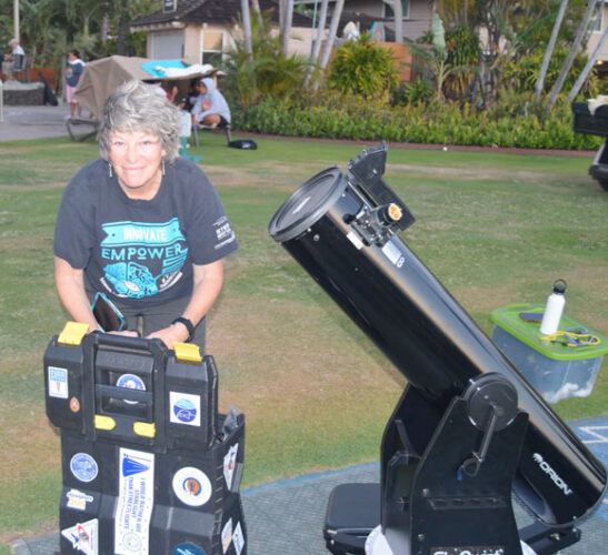 Volunteers with a passion for astronomy share the amazing night sky through Stars of Hope