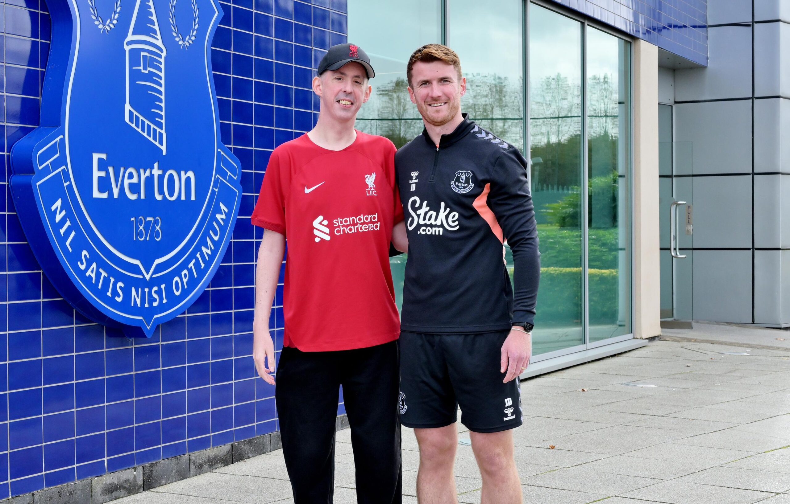 Everton Fitness Coach Kicks Off a Marathon of Marathons for Macmillan Cancer Support