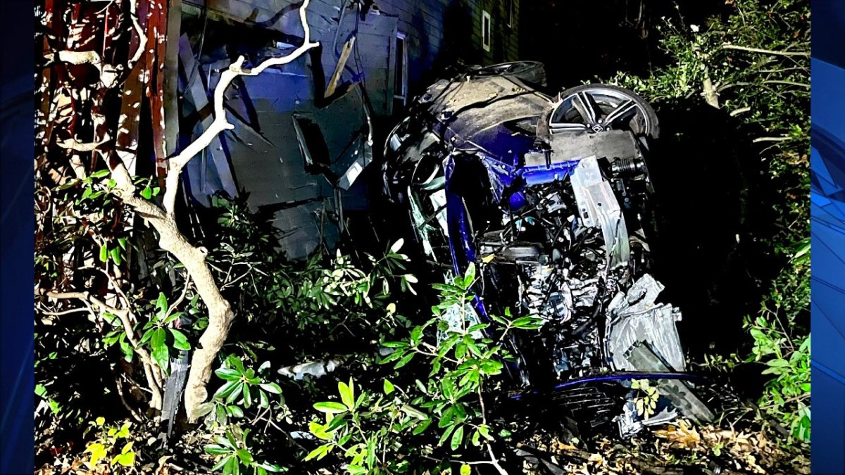 Car causes significant damage after crashing into home in Exeter, NH