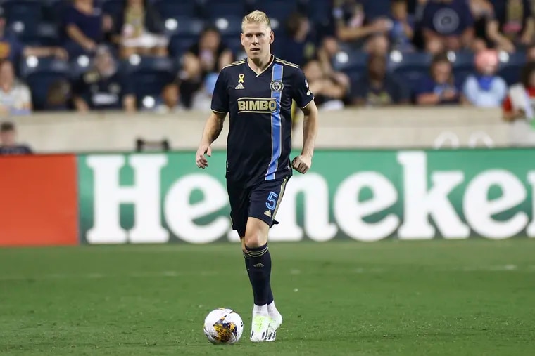 Union centerback Jakob Glesnes will have sports hernia surgery, likely ending his season