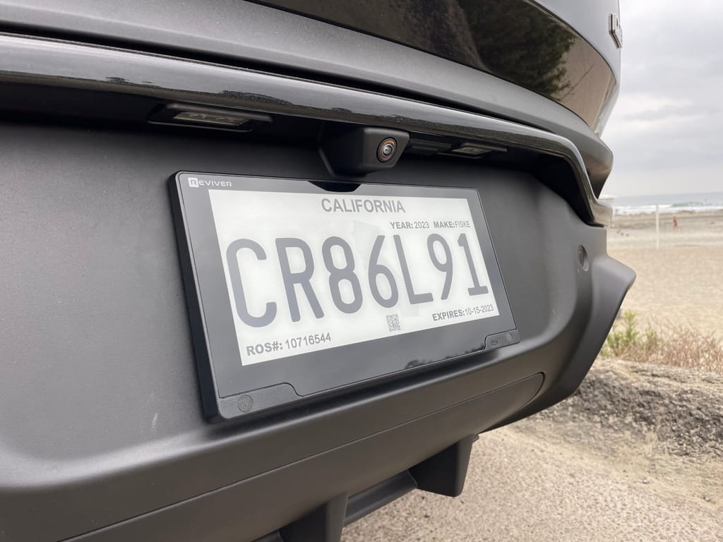 Review: A Tech Twist on License Plates