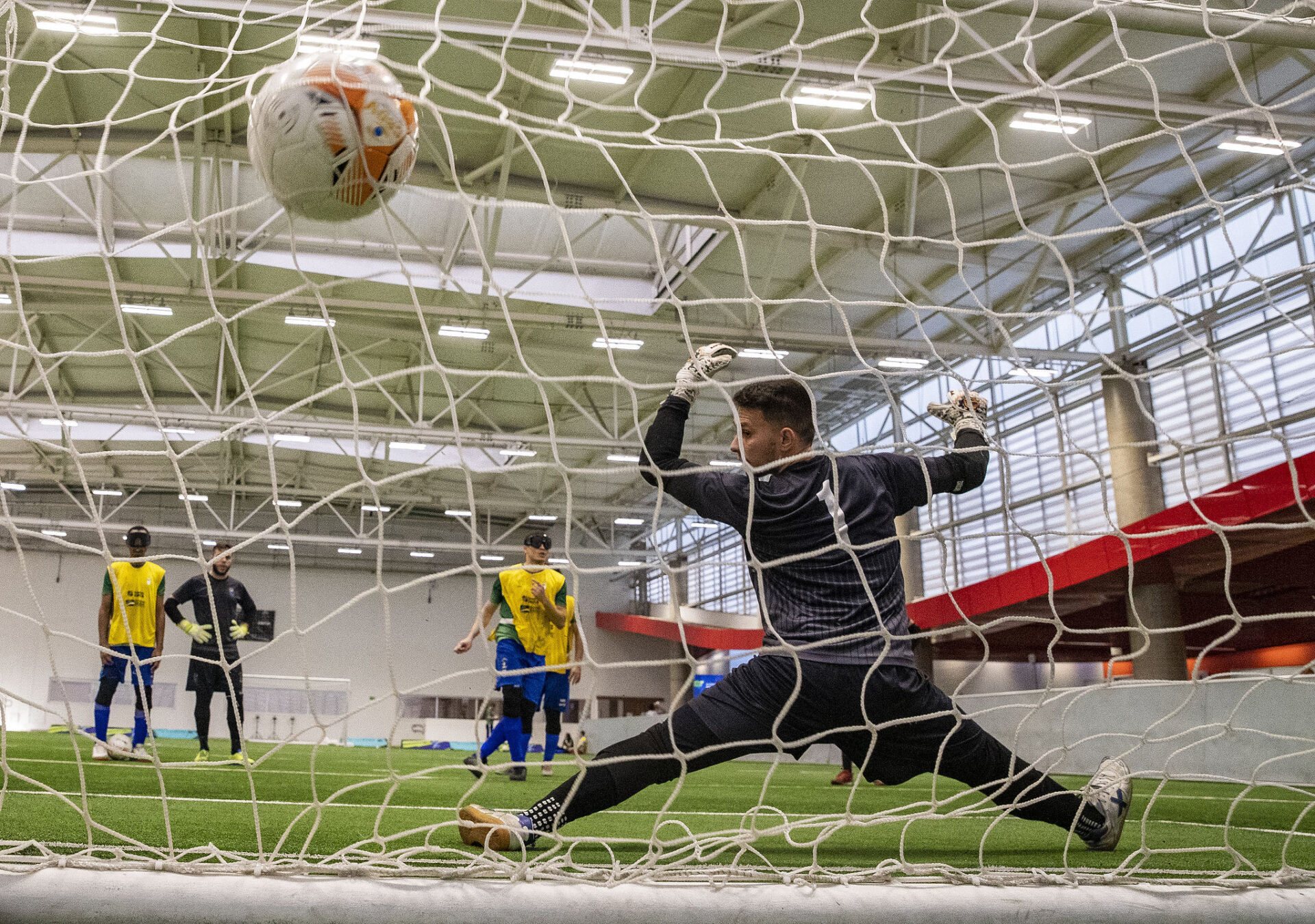 Seleções de futebol de cegos, judô e goalball se concentram no CT em preparação ao Parapan