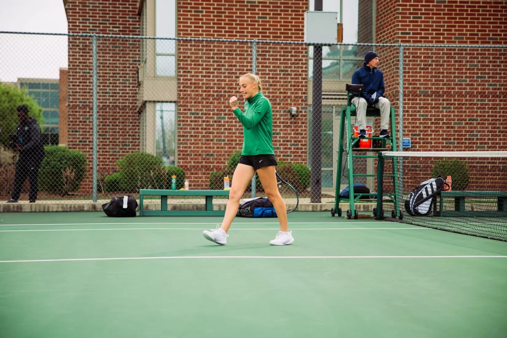 Herd Tennis Battles in Baltimore