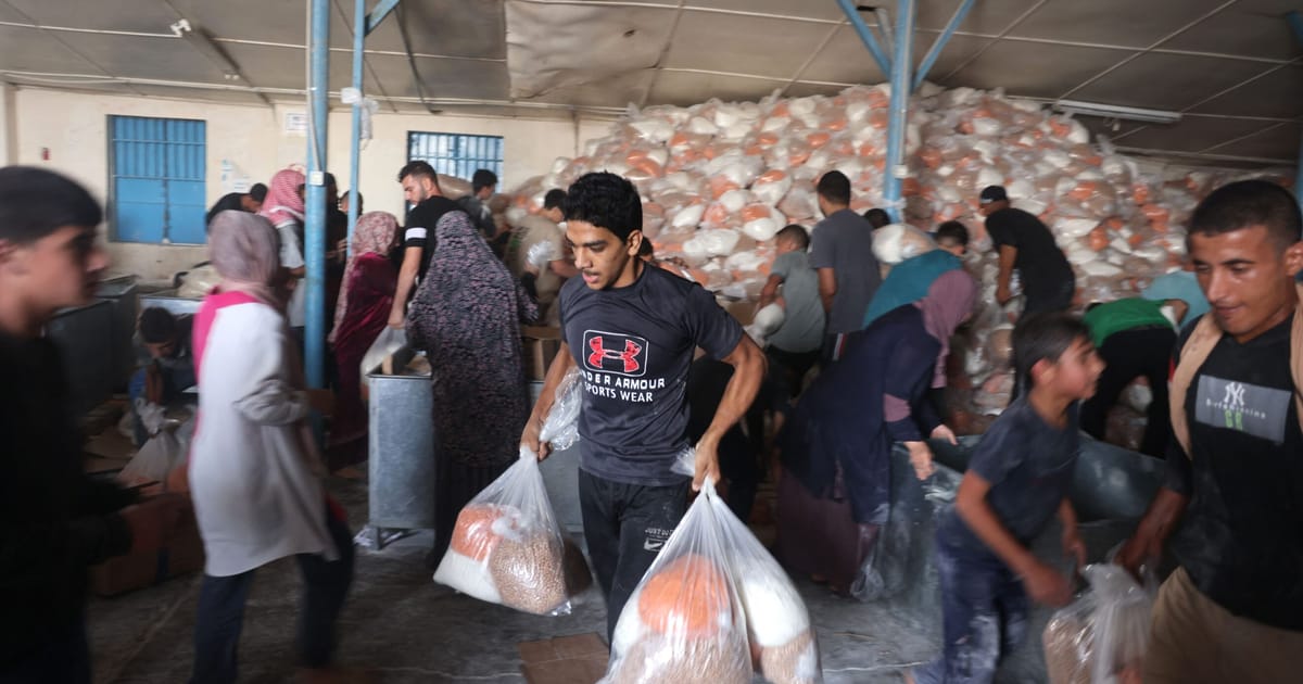 Gaza residents raid food warehouses as ‘civil order’ disintegrates, UN says