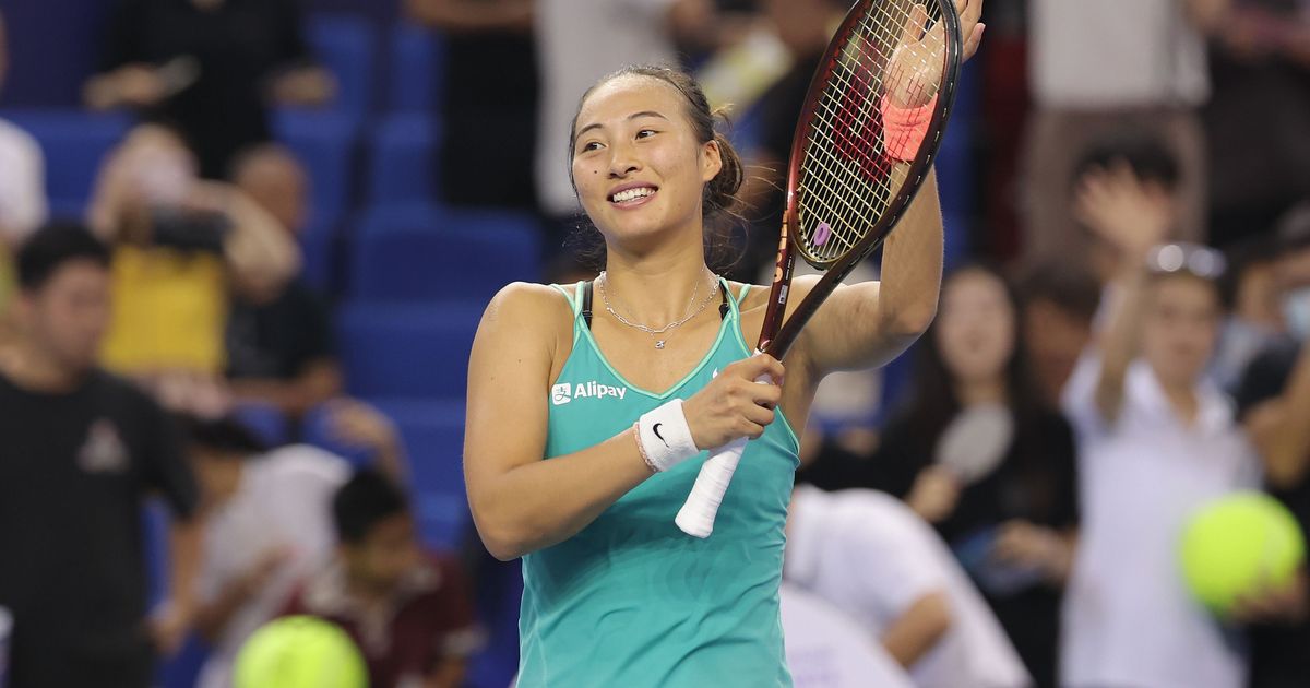 Zheng Qinwen wins; will play Zhu Lin in the Zhuhai semifinals