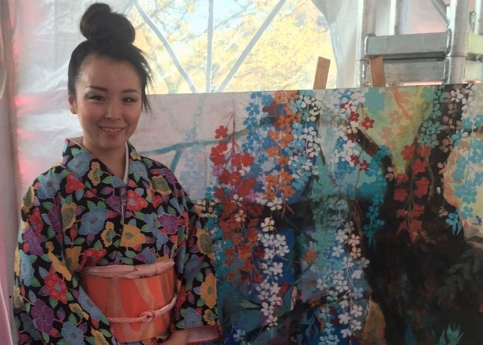 Visiting Professor Hiromi Katayama offers art courses for campus and community