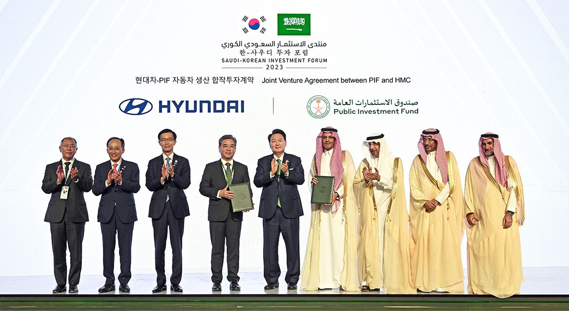 Hyundai Motor to drive hydrogen mobility in Saudi Arabia, enters $500M vehicle manufacturing venture